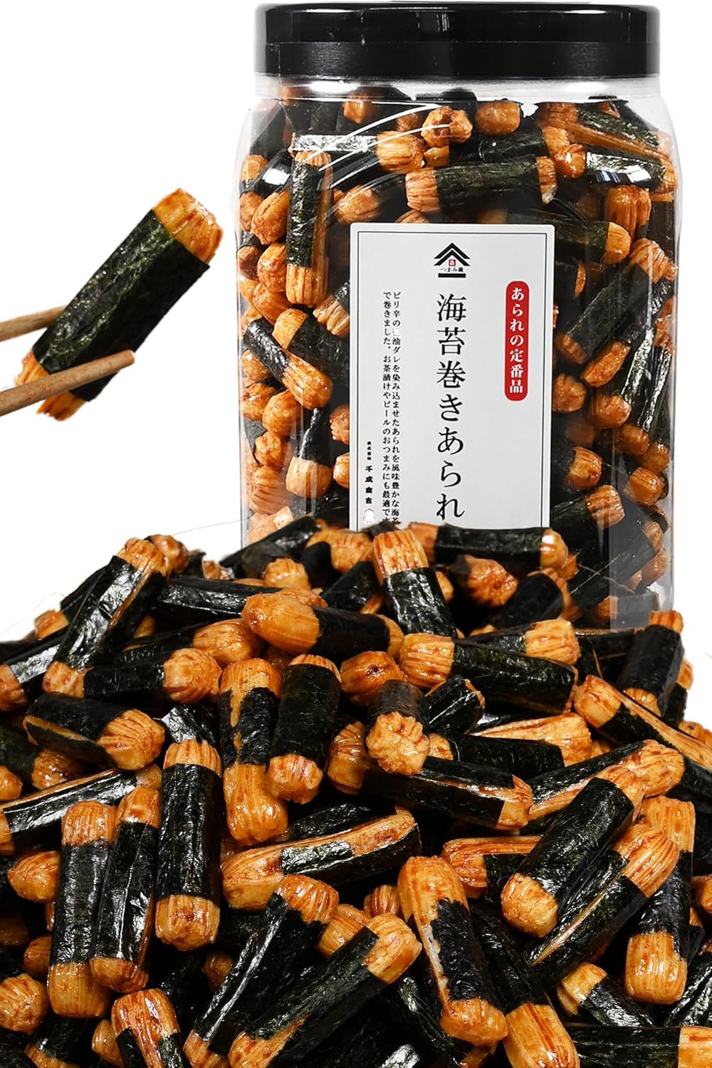 김과자 아라 아라레 【친숙한 간장과 김의 조합! 】 이상한 일본식 김과자 500g