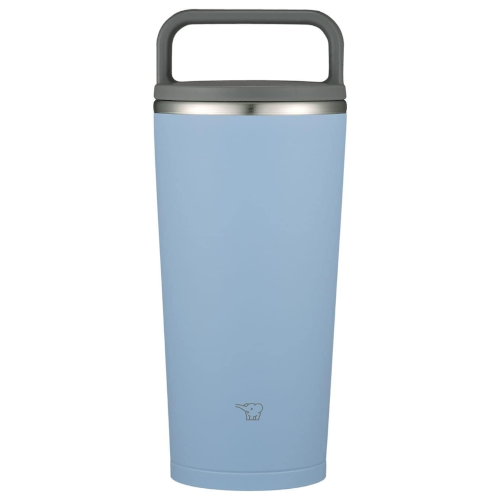 코끼리 캐리 템블러 손잡이 진공 스테인리스 보온 보냉  텀블러 스카이블루 300ml