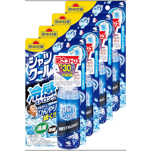 고바야시제약 의류용 스트롱 냉각 스프레이 100ml X 4개