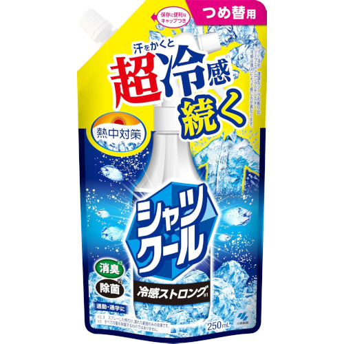 고바야시제약 의류용 스트롱 냉각 스프레이 충전용 250ml
