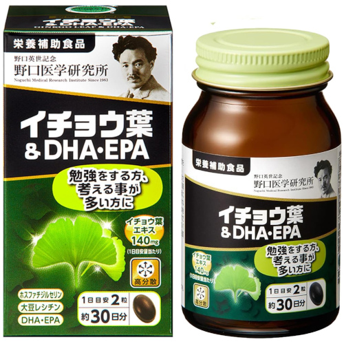 노구치 의학연구소 일본 은행잎 & DHA EPA 영양제 60정