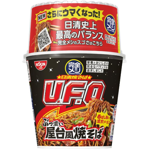 닛신식품 야끼소바 UFO 짚은 맛 포장마차풍 컵라이스 6식분 세트 / 컵밥, 컵메시