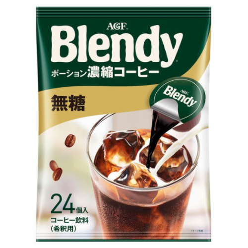 AGF 브랜디 포션 커피 무가당 24개입