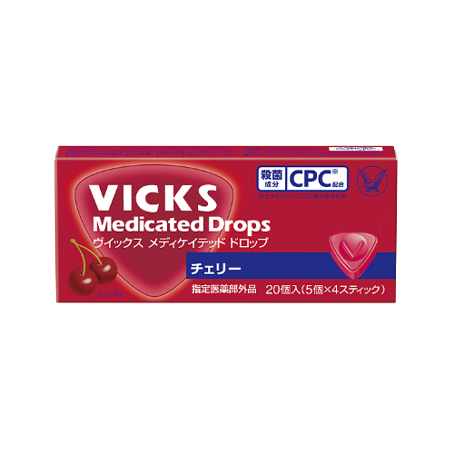 다이소제약 빅스 목사탕 체리 20개입