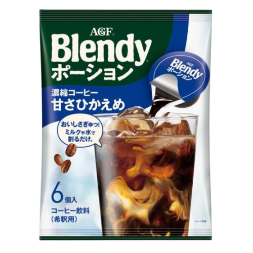 아지노모토 AGF 브랜디 포션 커피 저당 6개입