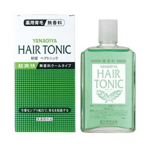 야나기야 헤어토닉 무향료 쿨 타입 240ml
