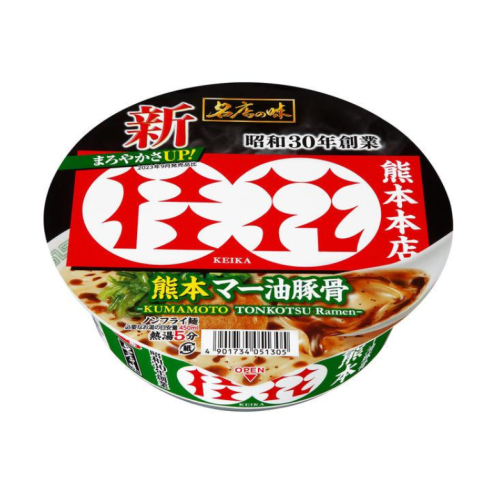 산요식품 유명가게 구마모토 돈코츠 라멘 128g
