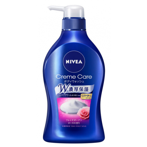 NIVEA 니베아 크림케어 바디워시 프렌치 가든 로즈의 향기 펌프 480ml