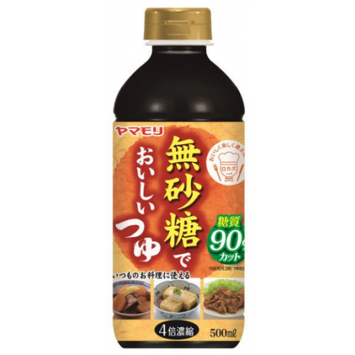 탄수화물90% off 야마모리 무설탕 쯔유 4배 농축 500ml