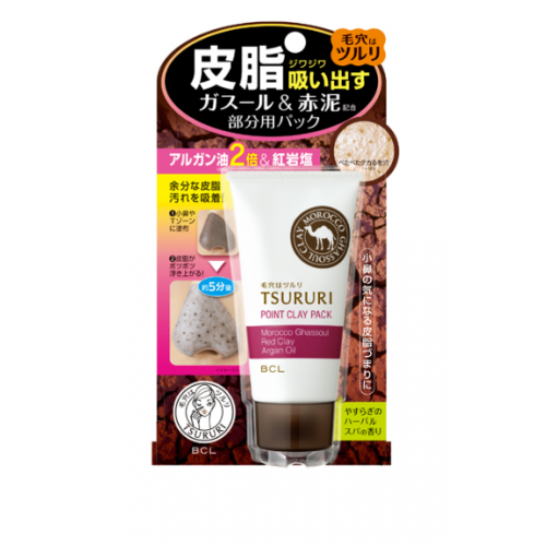 BCL 츠루리 레드 클레이 부분용 팩 55g